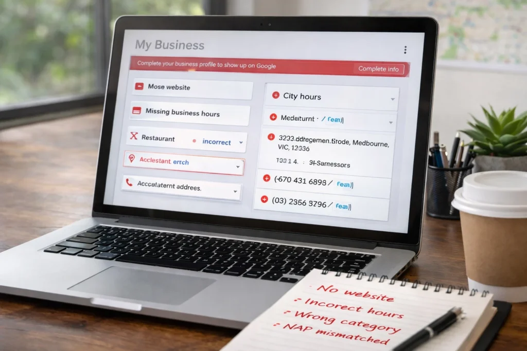 The Setup Mistakes That Sabotage Local Rankings