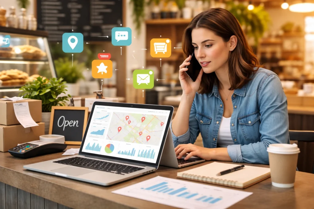 How Search Behaviour Changes in Local Markets