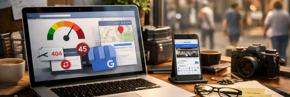 Local business preparing website and Google Business Profile