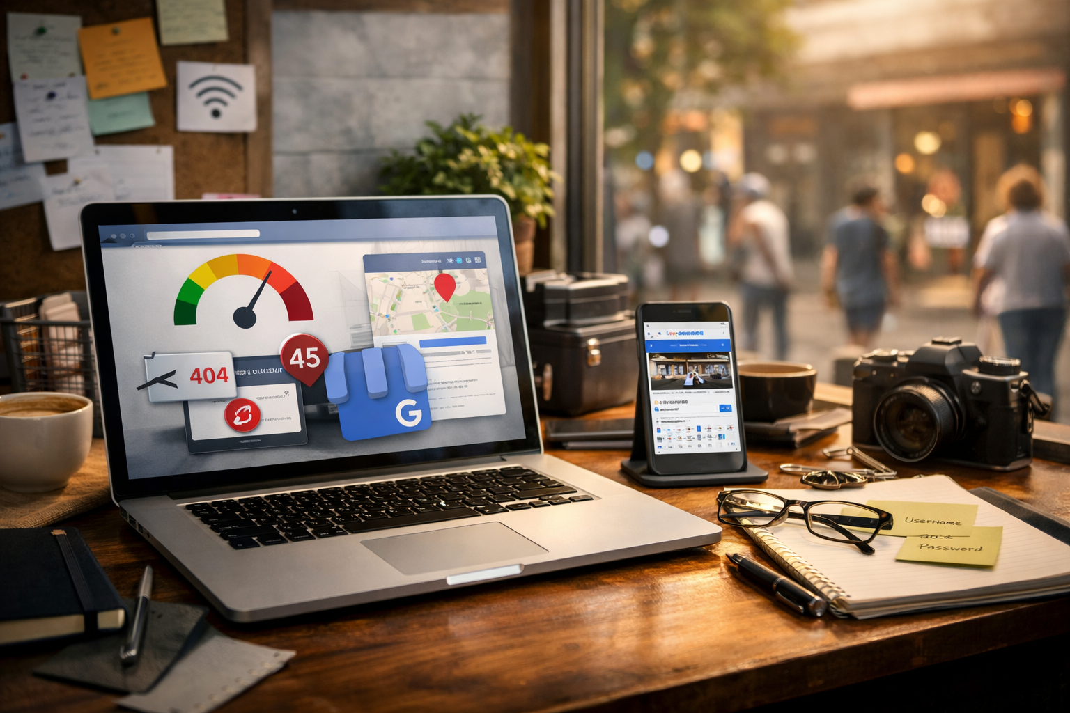 Local business preparing website and Google Business Profile